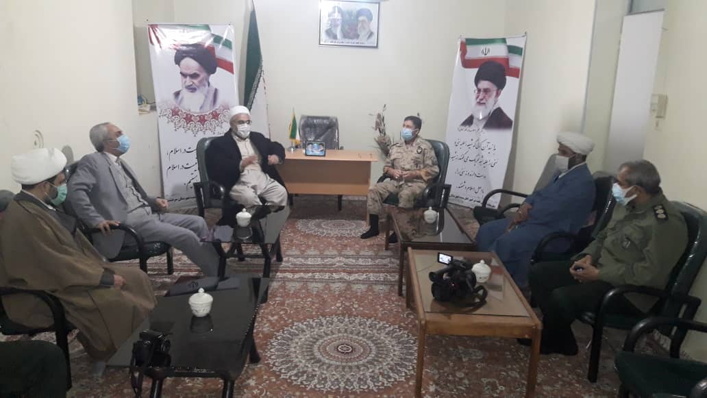 دیدار فرماندارشهرستان سردشت با حاج ماموستا محمد واوی امام جمعه سردشت: