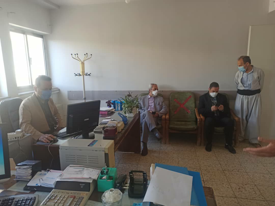 ️بازدید سرزده فرماندار سردشت از ادارات سطح شهرستان
