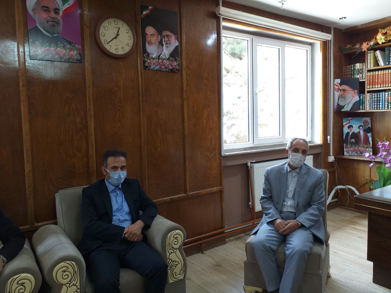 ️دیدار مدیر کل زندان های آذربایجان غربی با فرماندار شهرستان سردشت