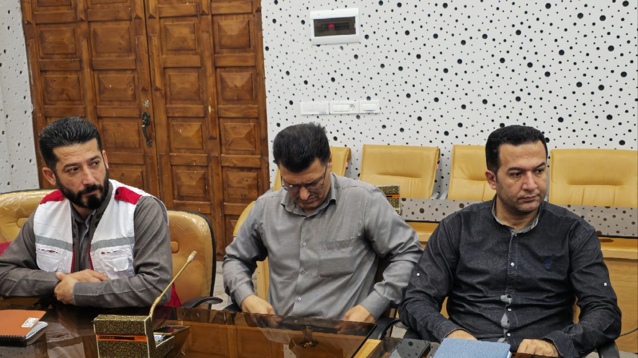 برگزاری جلسه مدیریت بحران شهرستان با محوریت آمادگی و پیشگیری از حوادث طبیعی