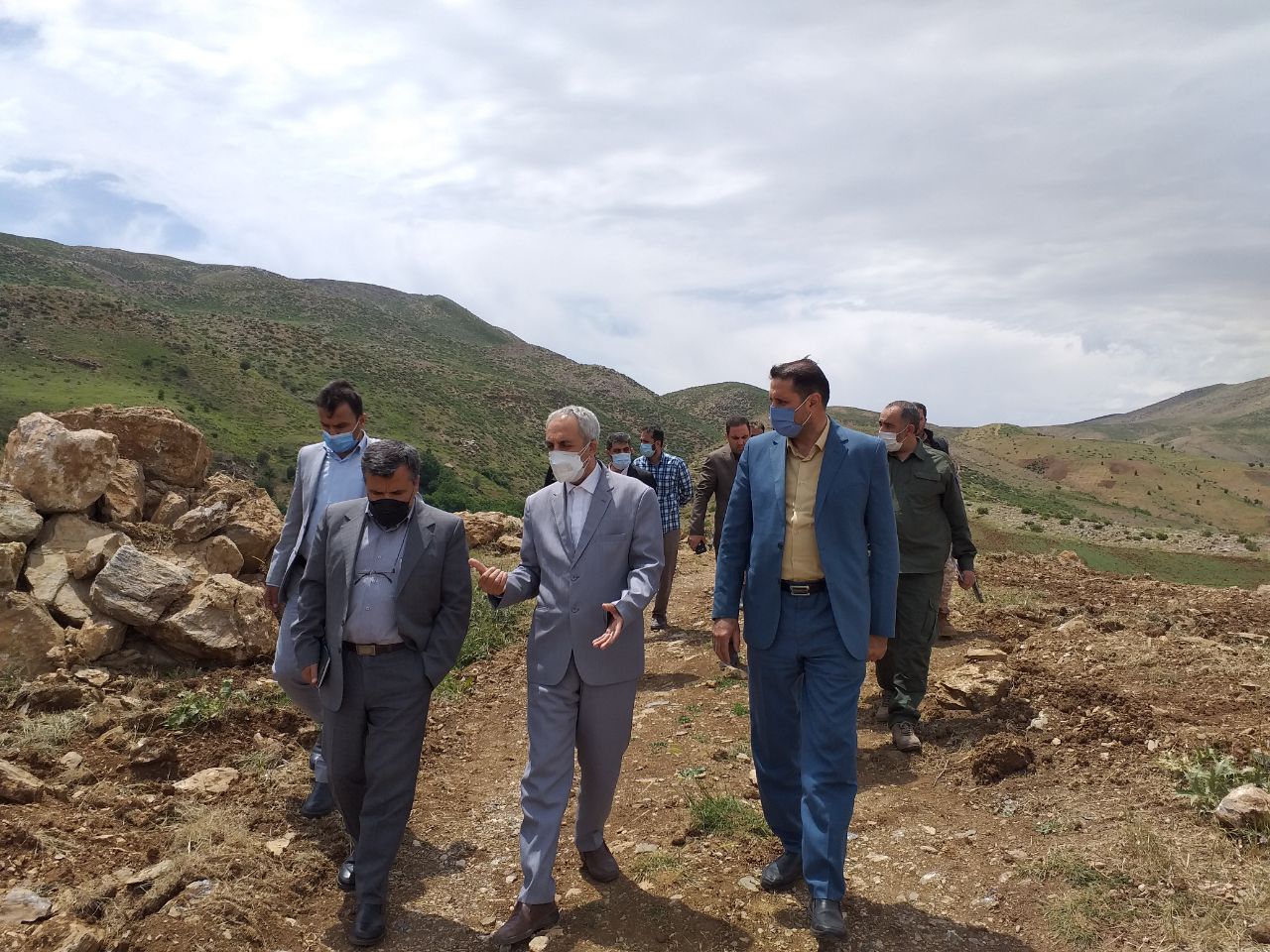 ️بازدید فرماندار از روند پاکسازی اراضی و مراتع آلوده به مین شهرستان سردشت