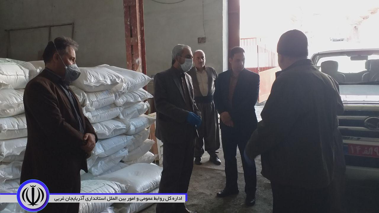 نخشی پور فرماندار شهرستان سردشت از انبار کودبازدید کرد:
