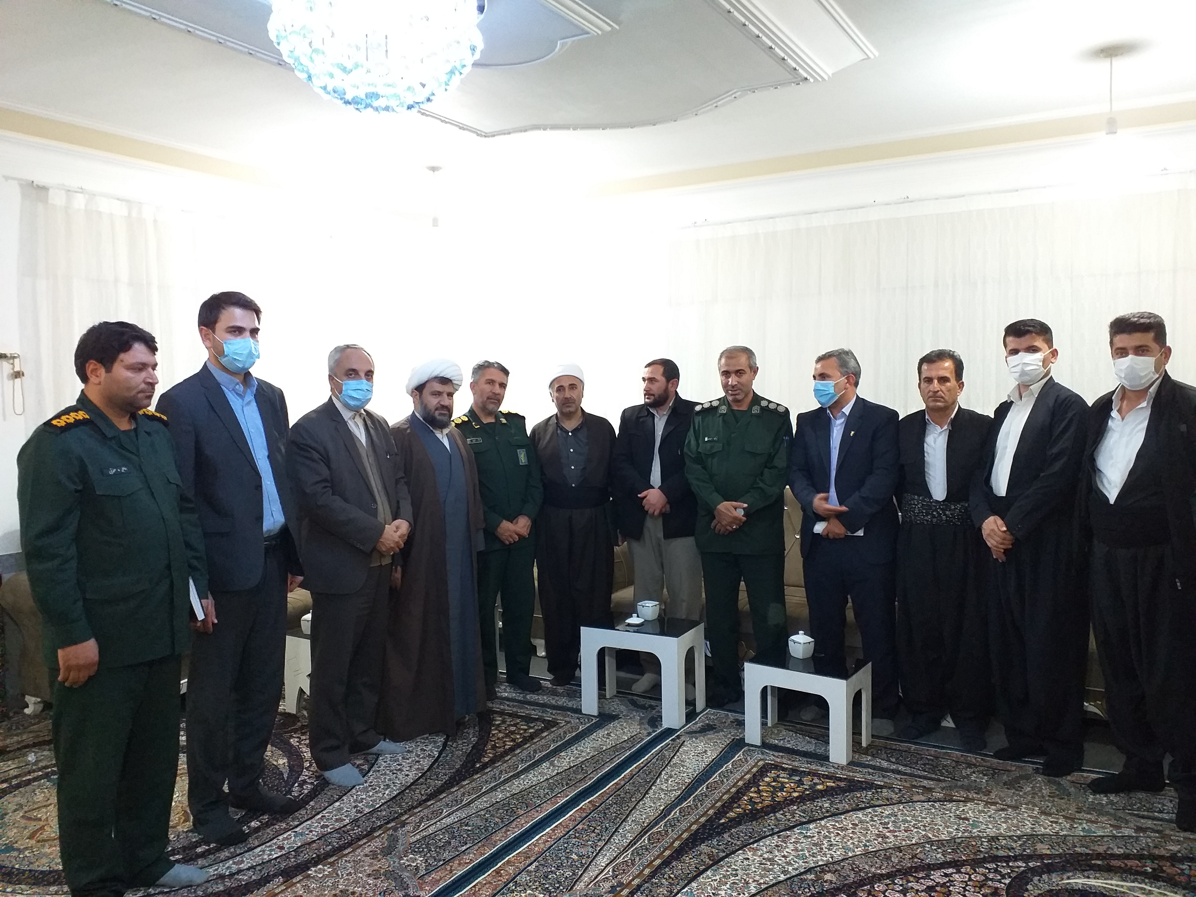 دیدار فرماندار شهرستان سردشت با امام جمعه ربط