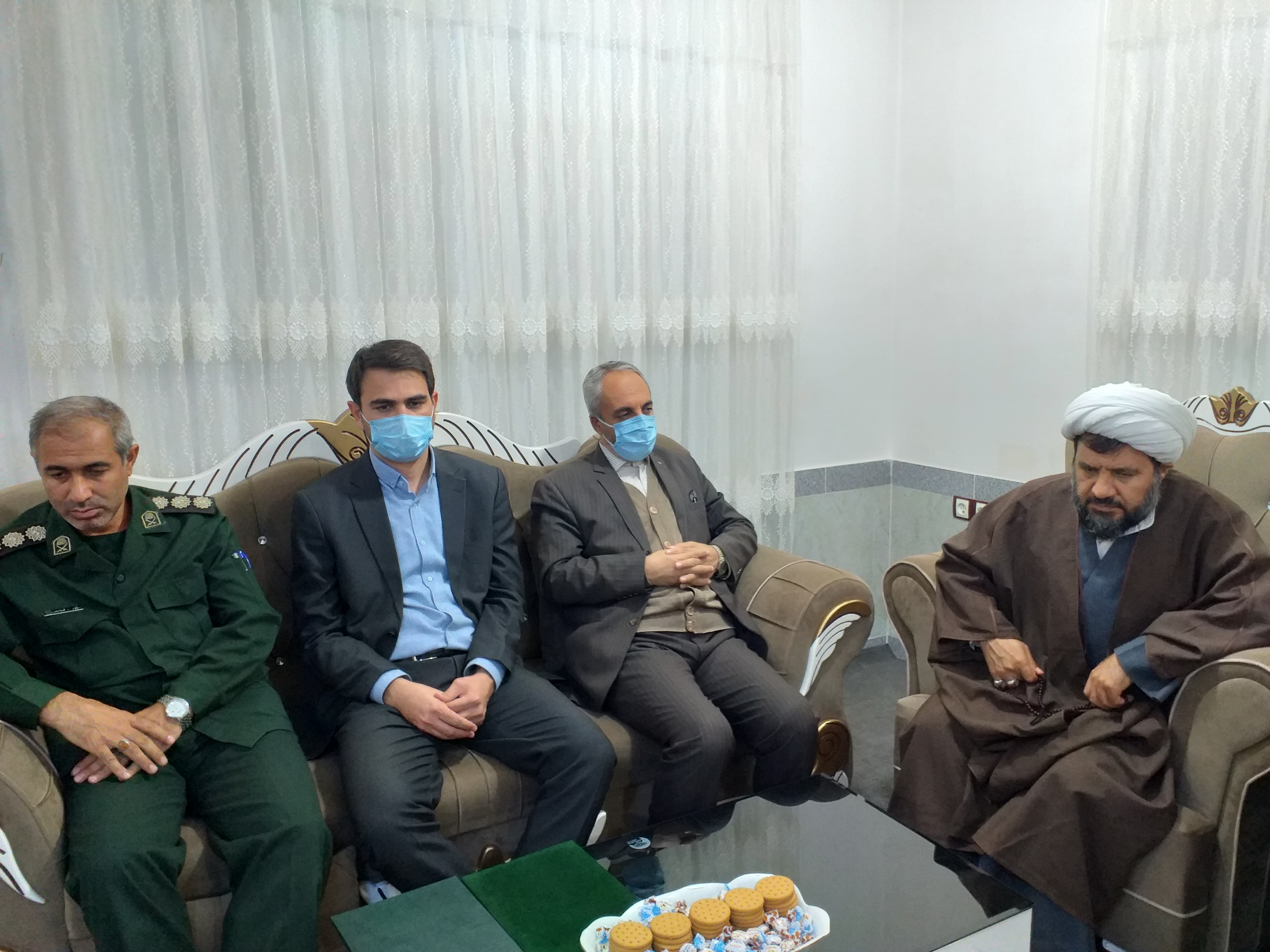 دیدار فرماندار شهرستان سردشت با امام جمعه ربط