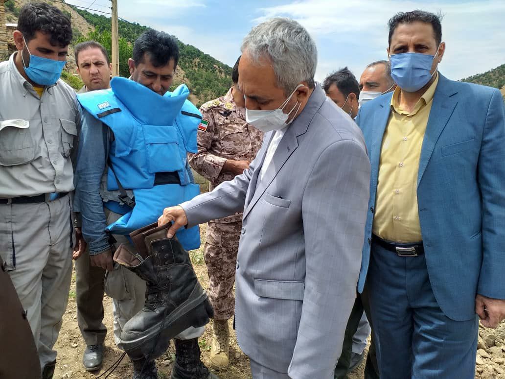 ️بازدید فرماندار از روند پاکسازی اراضی و مراتع آلوده به مین شهرستان سردشت