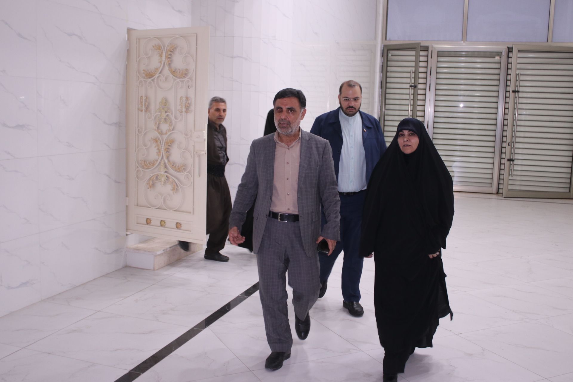 بازدید از کلینیک جانبازان شیمیایی سردشت