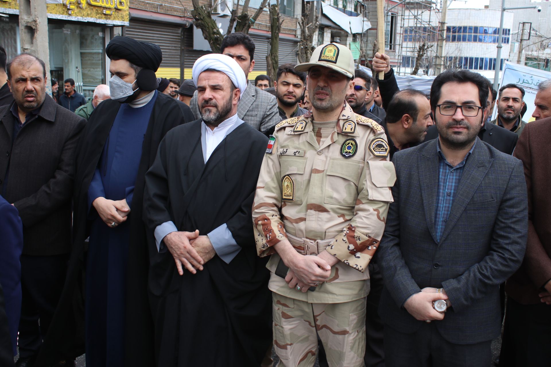 حضور سرپرست فرمانداری شهرستان سردشت در راهپیمایی روز جهانی قدس