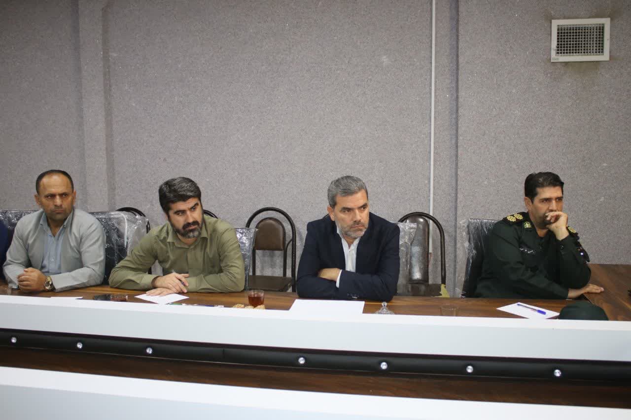 جلسه هماهنگی و بررسی پروژه تعریض بلوار امام(ره)شهر نلاس برگزار شد