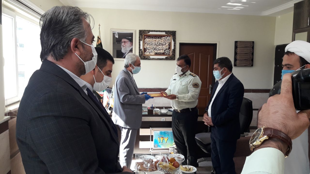 #دیدار فرماندار با فرماندهی انتظامی شهرسردشت: