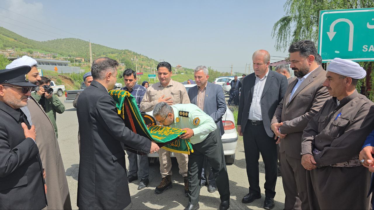 سردشت، عطرآگین از بوی حرم رضوی شد.