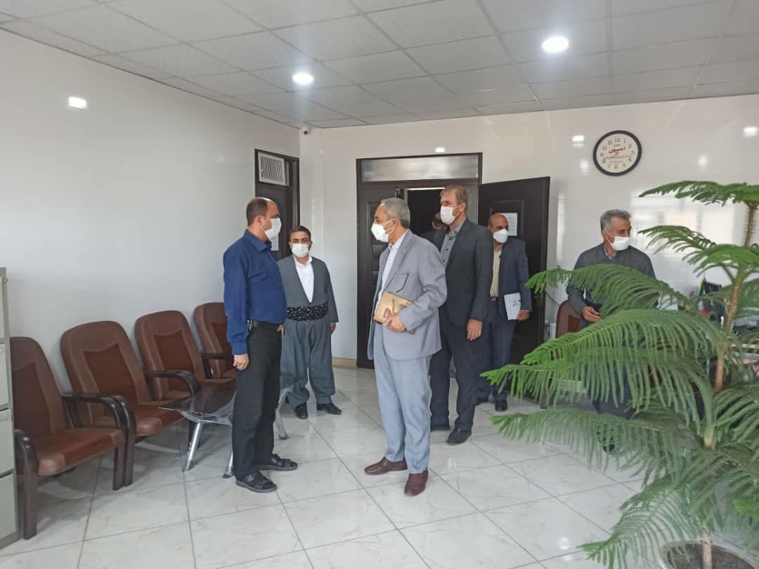 ️بازدید سرزده فرماندار سردشت از ادارات سطح شهرستان