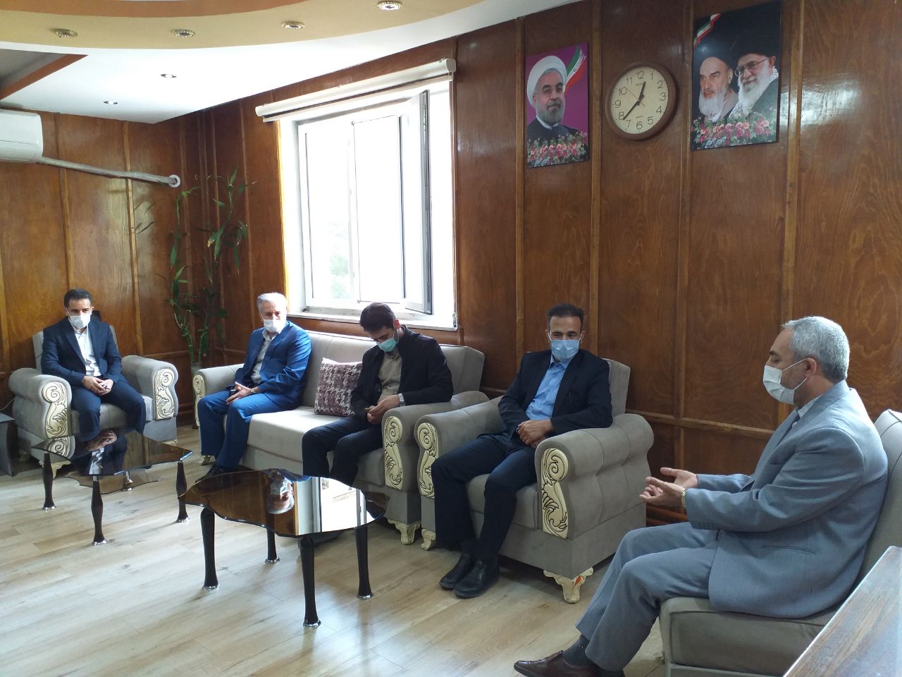 ️دیدار مدیر کل زندان های آذربایجان غربی با فرماندار شهرستان سردشت