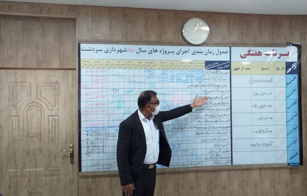جدول زمان بندی اجرای پروژه های عمرانی شهرداری سردشت در سال ۱۴۰۰ منتشر شد