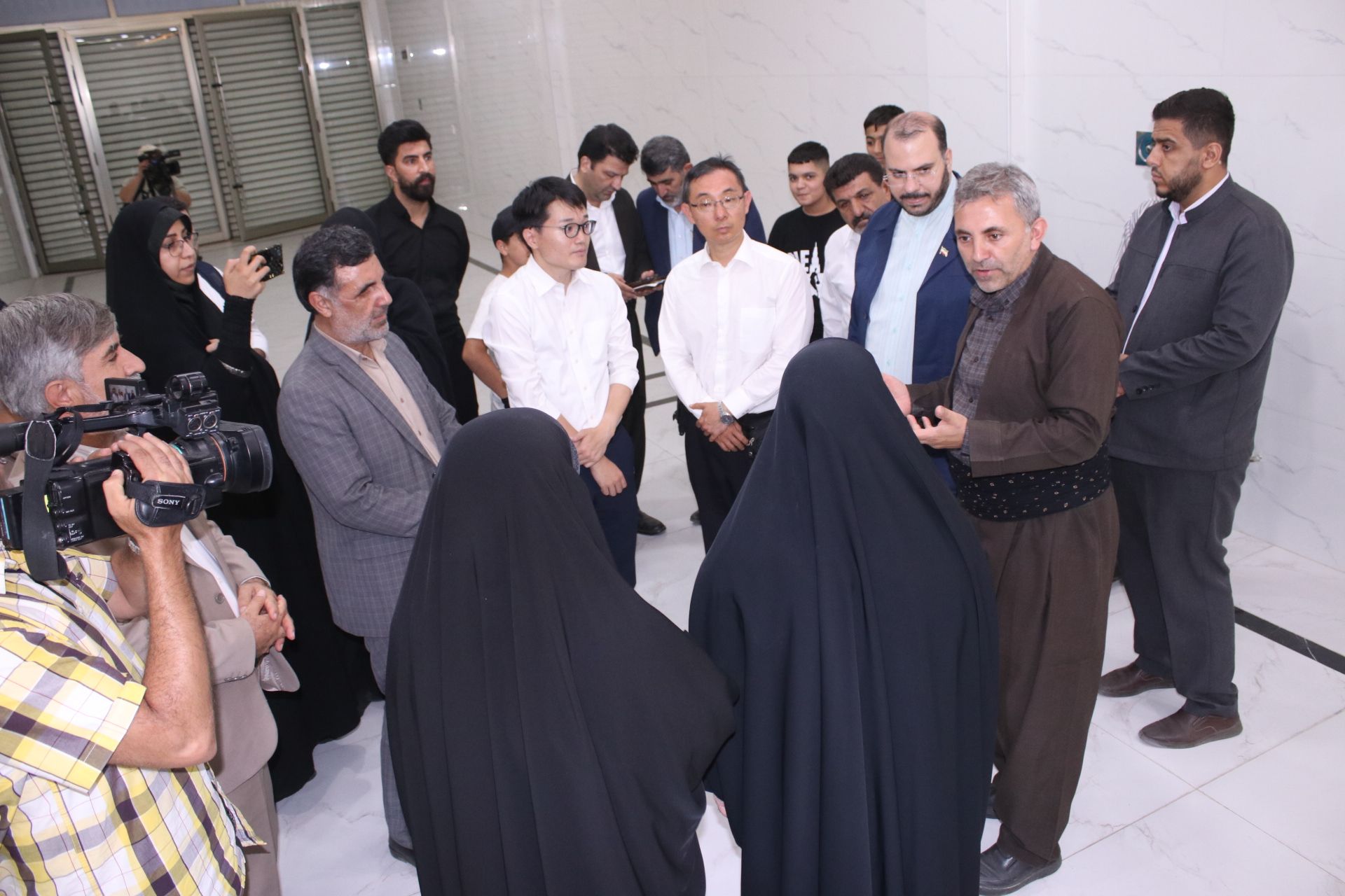 بازدید از کلینیک جانبازان شیمیایی سردشت