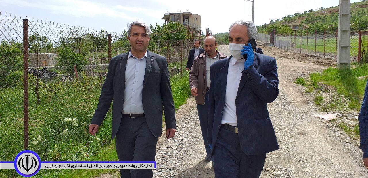 بازدید میدانی فرماندار از مهمانشهر(اردوگاه) بزیله: