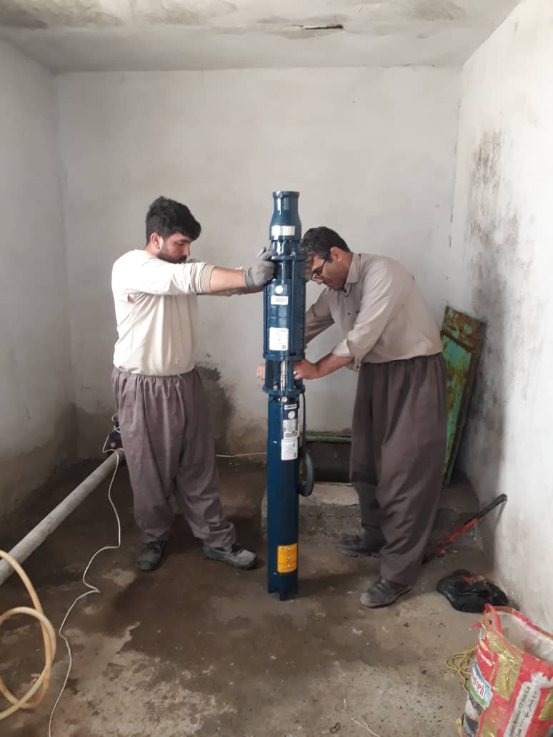 با دستور فرماندار شهرستان سردشت مشکل افت فشار آب مارغان برطرف شد.