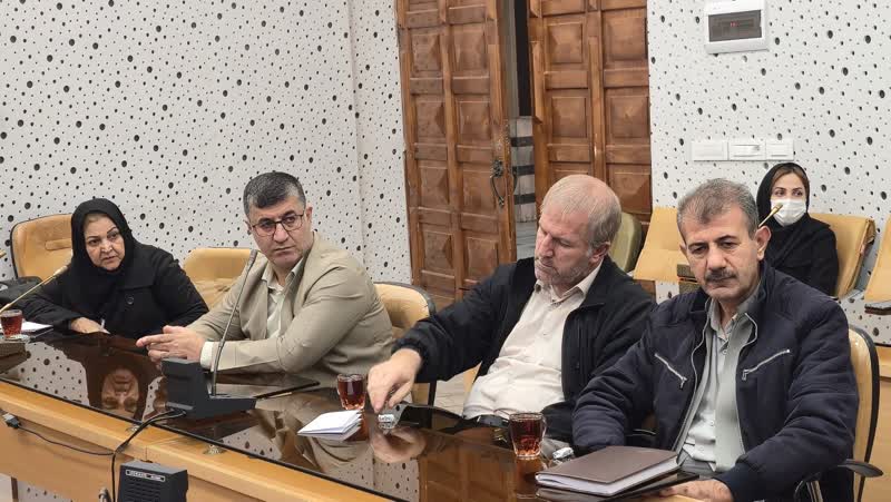 برگزاری جلسه هماهنگی برگزاری مراسم روز زن و روز مادر به ریاست معاون برنامه‌ریزی و هماهنگی امور عمرانی فرمانداری شهرستان سردشت