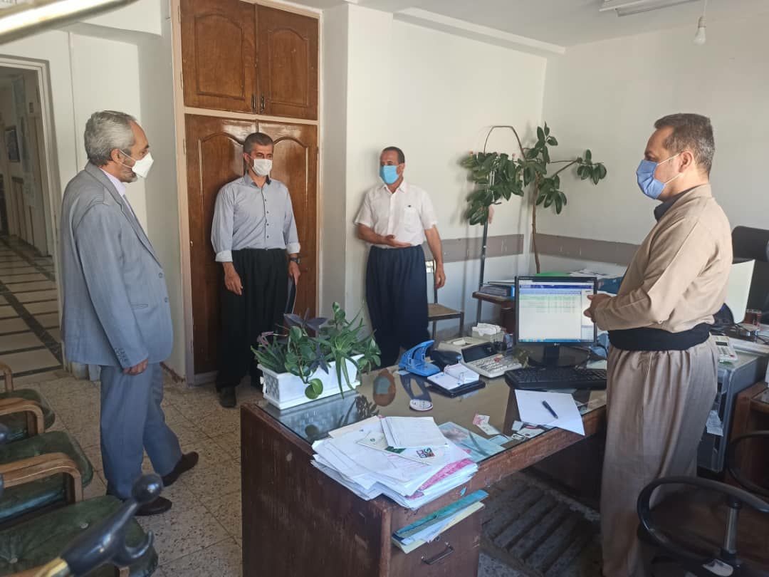 ️بازدید سرزده فرماندار سردشت از ادارات سطح شهرستان