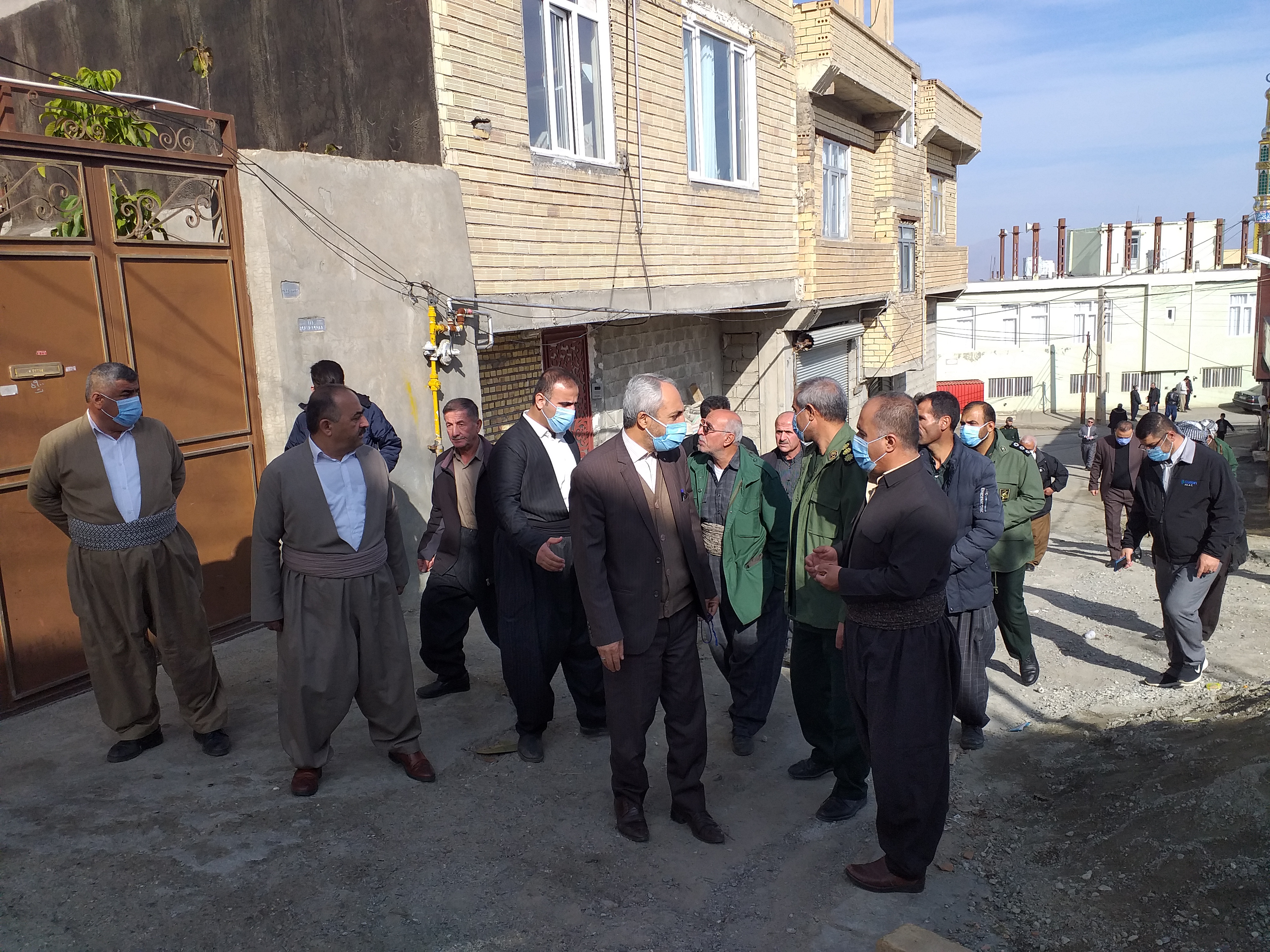 ️بازدید فرماندار شهرستان از نقاط مختلف شهر و محلات در راستای بررسی مشکلات و درخواست های شهروندان