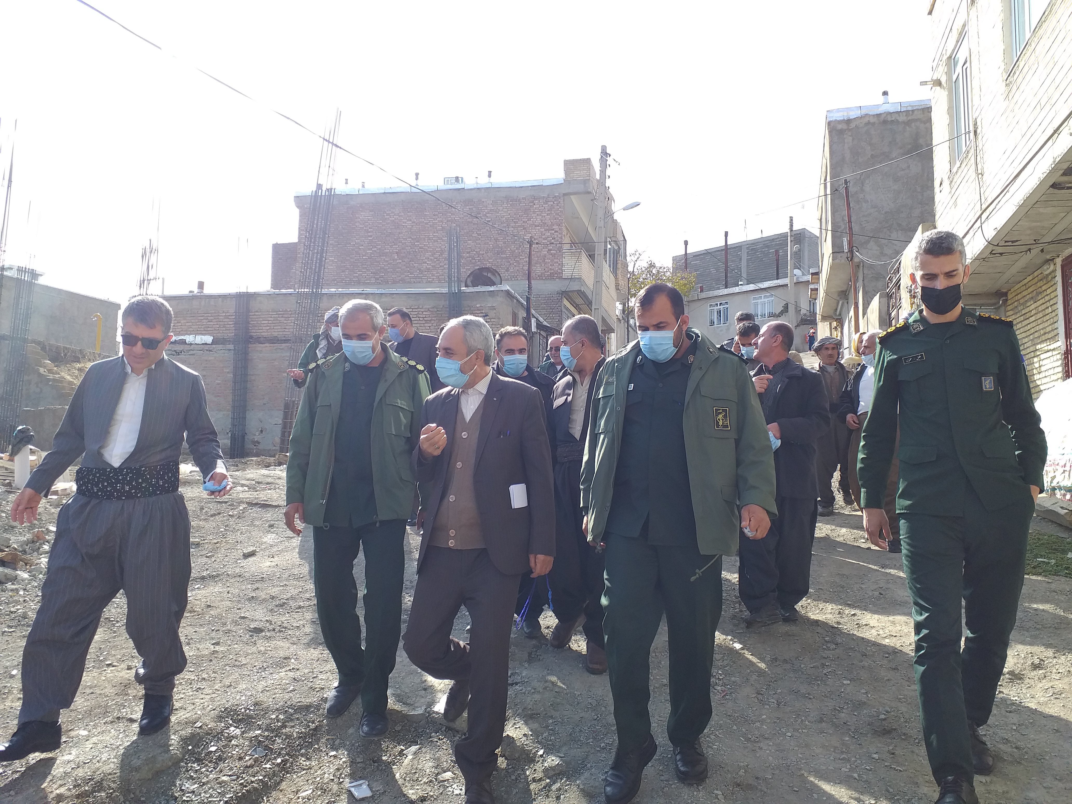 ️بازدید فرماندار شهرستان از نقاط مختلف شهر و محلات در راستای بررسی مشکلات و درخواست های شهروندان