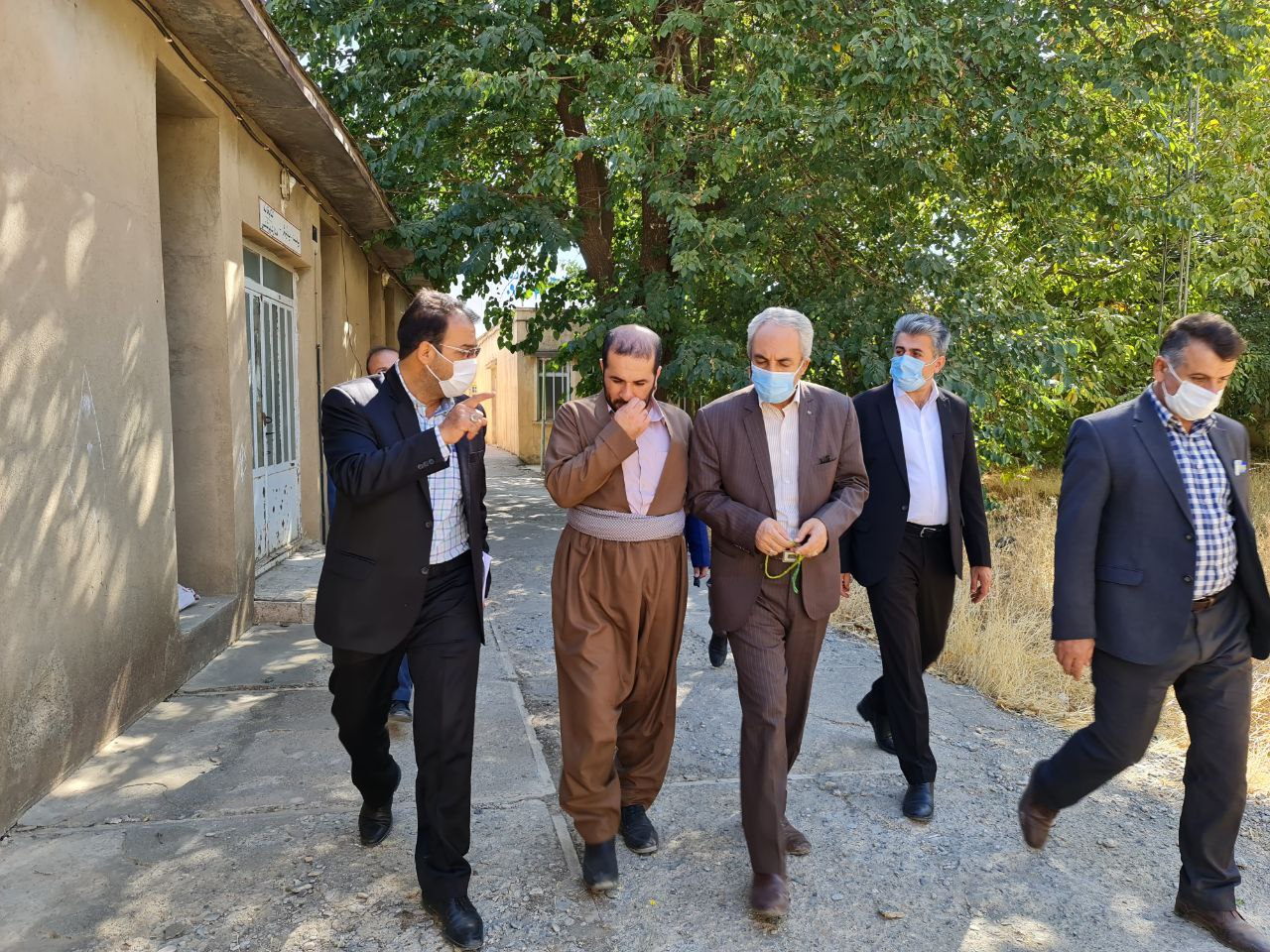 ️بازدید از ساختمان تخریبی ستاد شبکه بهداشت و درمان