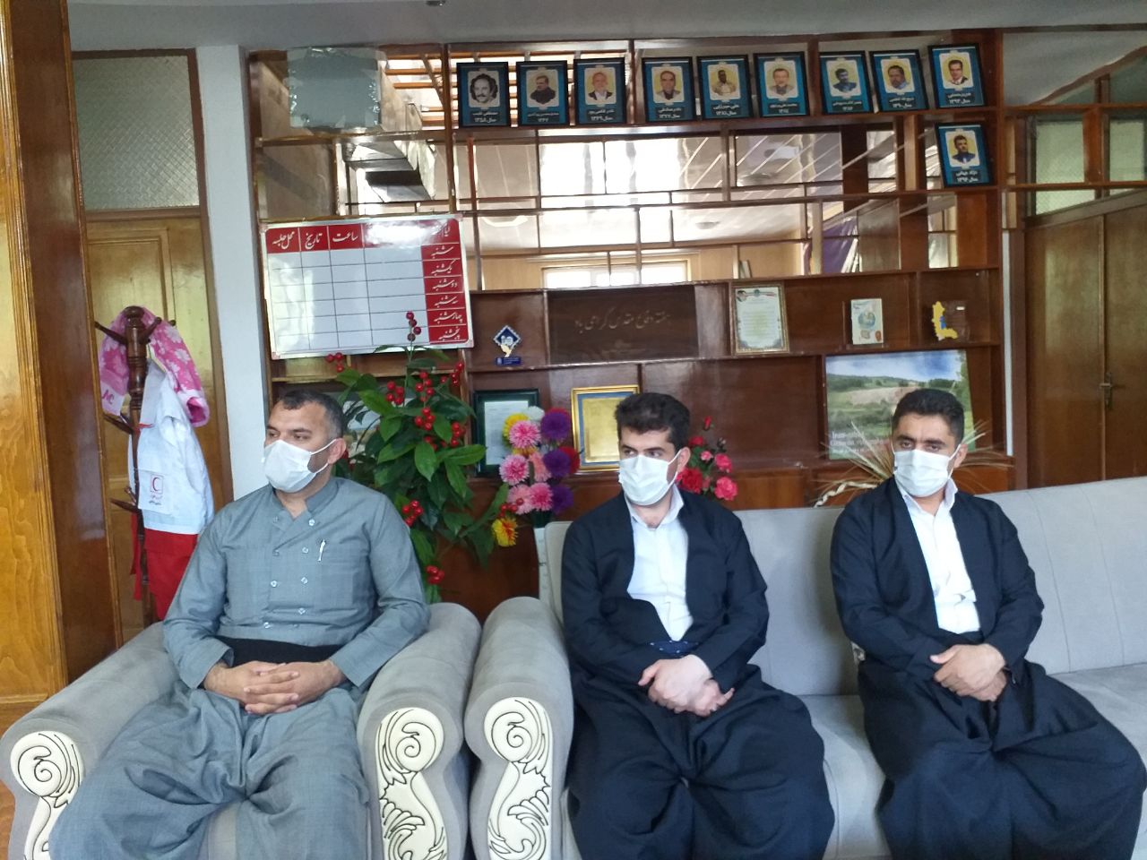 دیدار منتخبان شورای اسلامی شهر ربط با فرماندار شهرستان سردشت