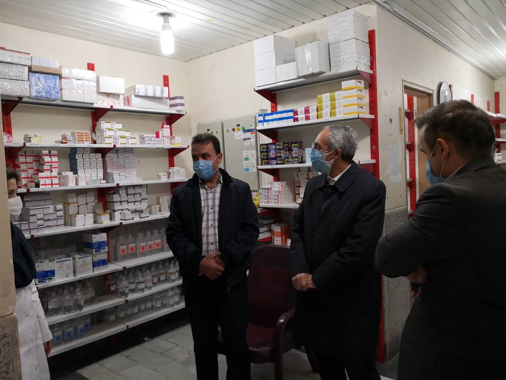 بازدید فرماندار از بیمارستان امام خمینی(ره) سردشت و عیادت از بیماران: