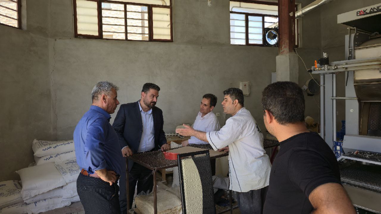 فرماندار سردشت از نانوایی‌های شهر بازدید کرد