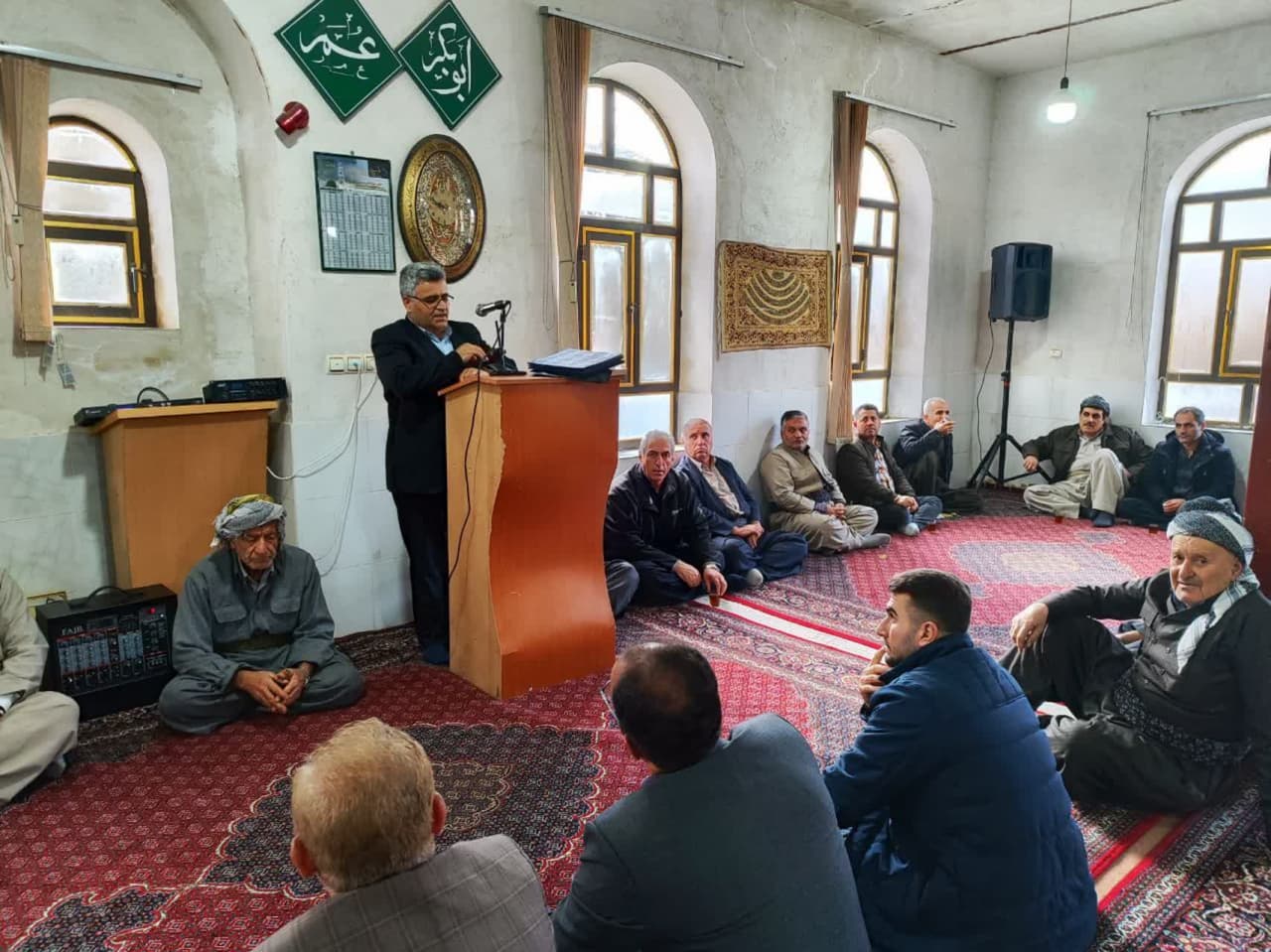 آسفالت جاده روستای گلینه افتتاح شد