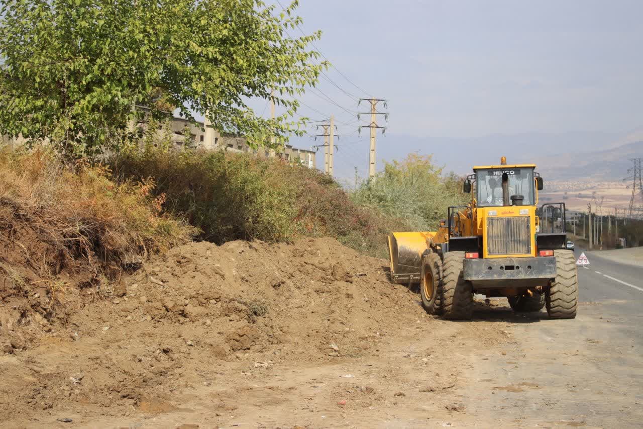 بازدید فرماندارسردشت از عملیات اجرایی رفع نقاط حادثه خیز