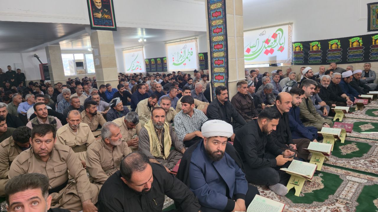 ⬛️سردشت به سوگ نشست؛ خداحافظی با اسوهٔ صبر و ایستادگی