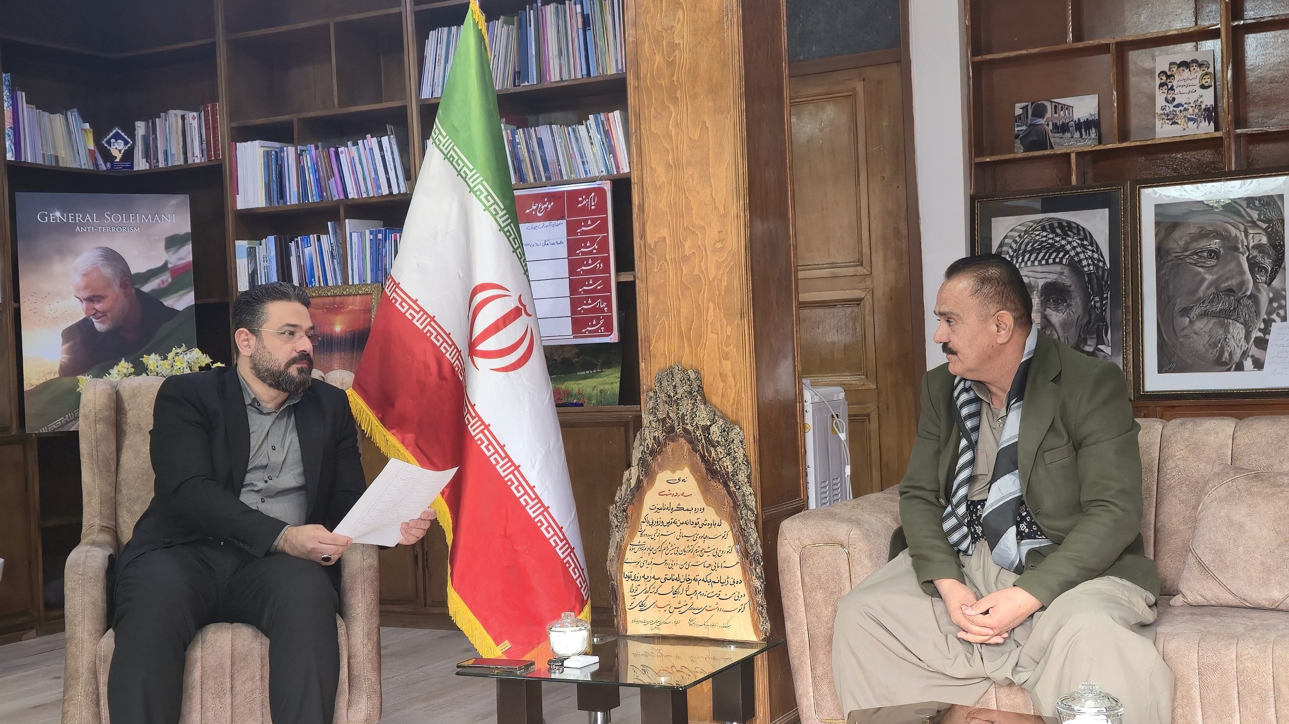 برگزاری ملاقات مردمی "ریباز میرزایی"  فرماندار شهرستان سردشت