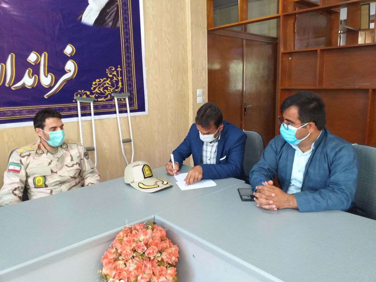 ️نشست فرماندار شهرستان سردشت با عشایر و مرز نشینان نوار مرزی بخش وزینه