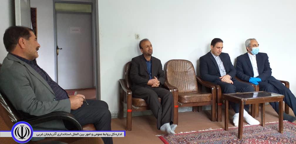 نخشی پورفرماندارشهرستان سردشت ازمرکز بخش وزینه بازدید بعمل آورد: