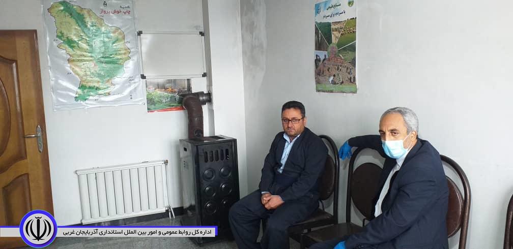 نخشی پورفرماندارشهرستان سردشت ازمرکز بخش وزینه بازدید بعمل آورد: