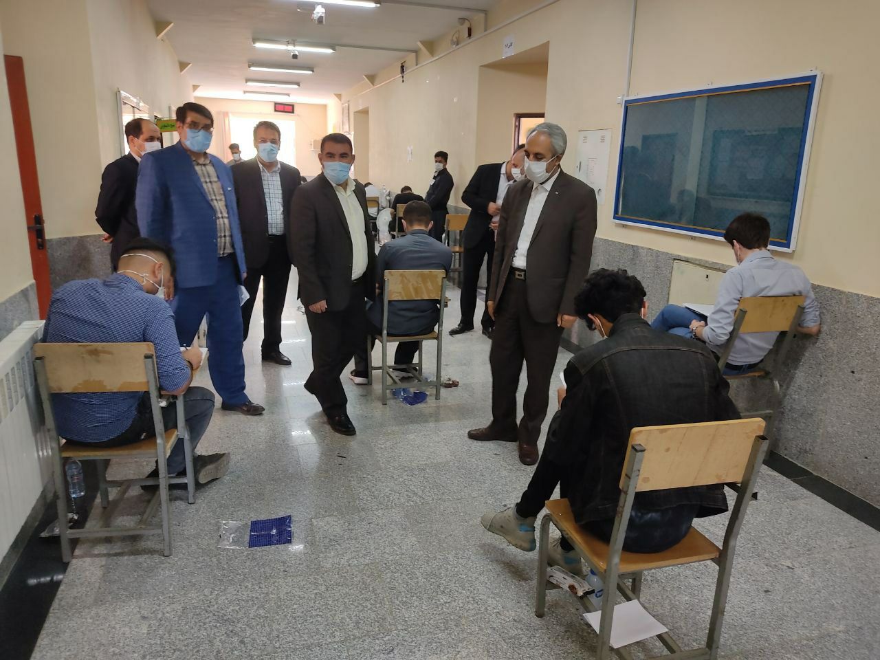 ️بازدید از حوزه های برگزار کننده کنکور سراسری ۱۴۰۰