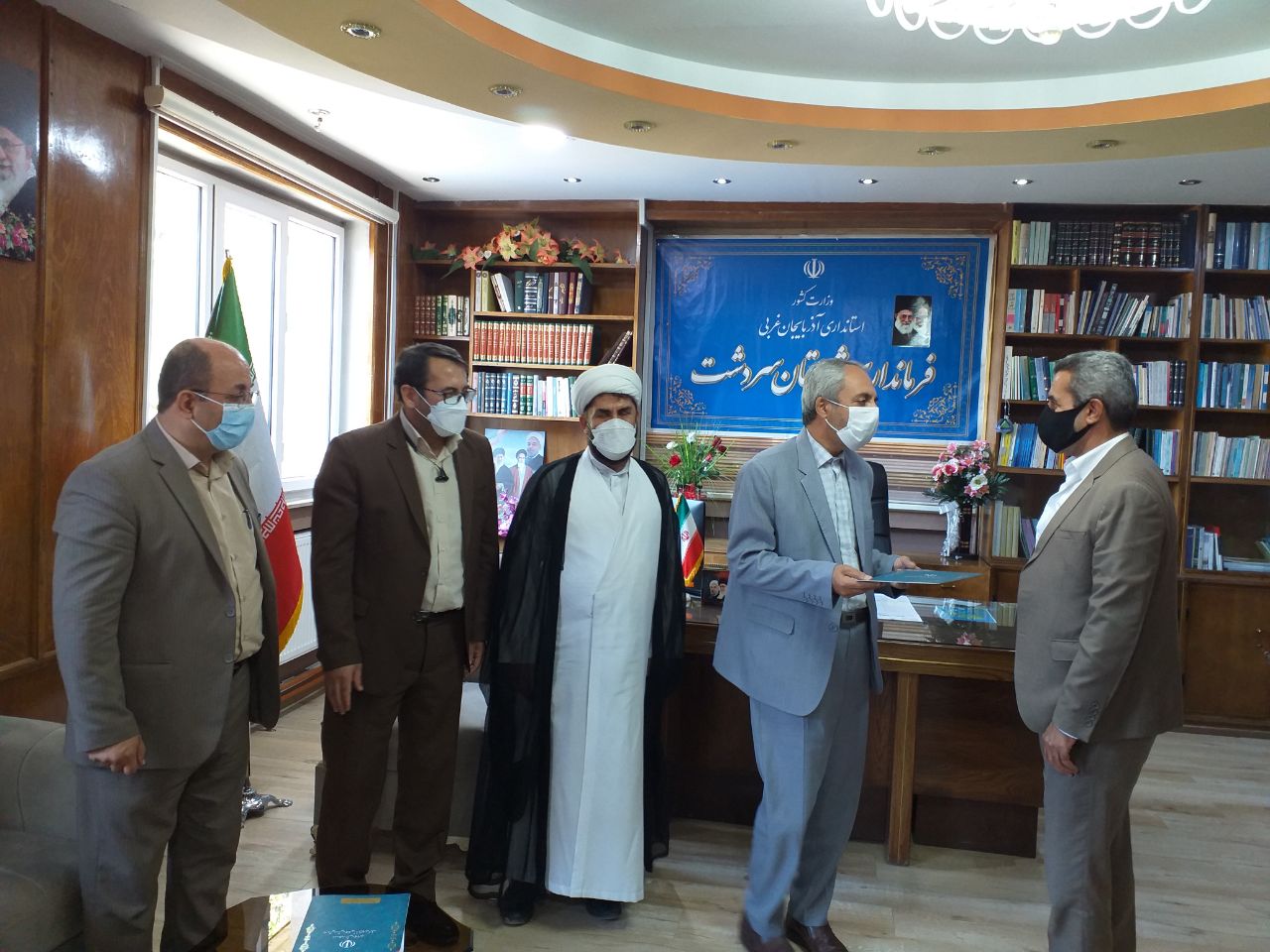 مراسم تودیع و معارفه سرپرست جدید اداره ورزش و جوانان شهرستان سردشت برگزار شد