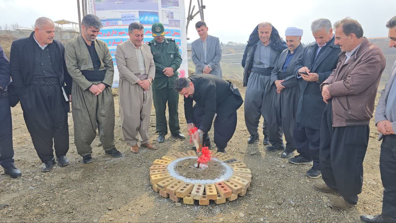کلنگ‌زنی مجموعه آبی کانیاو در ربط با اعتباری بالغ بر 410 میلیارد ریال