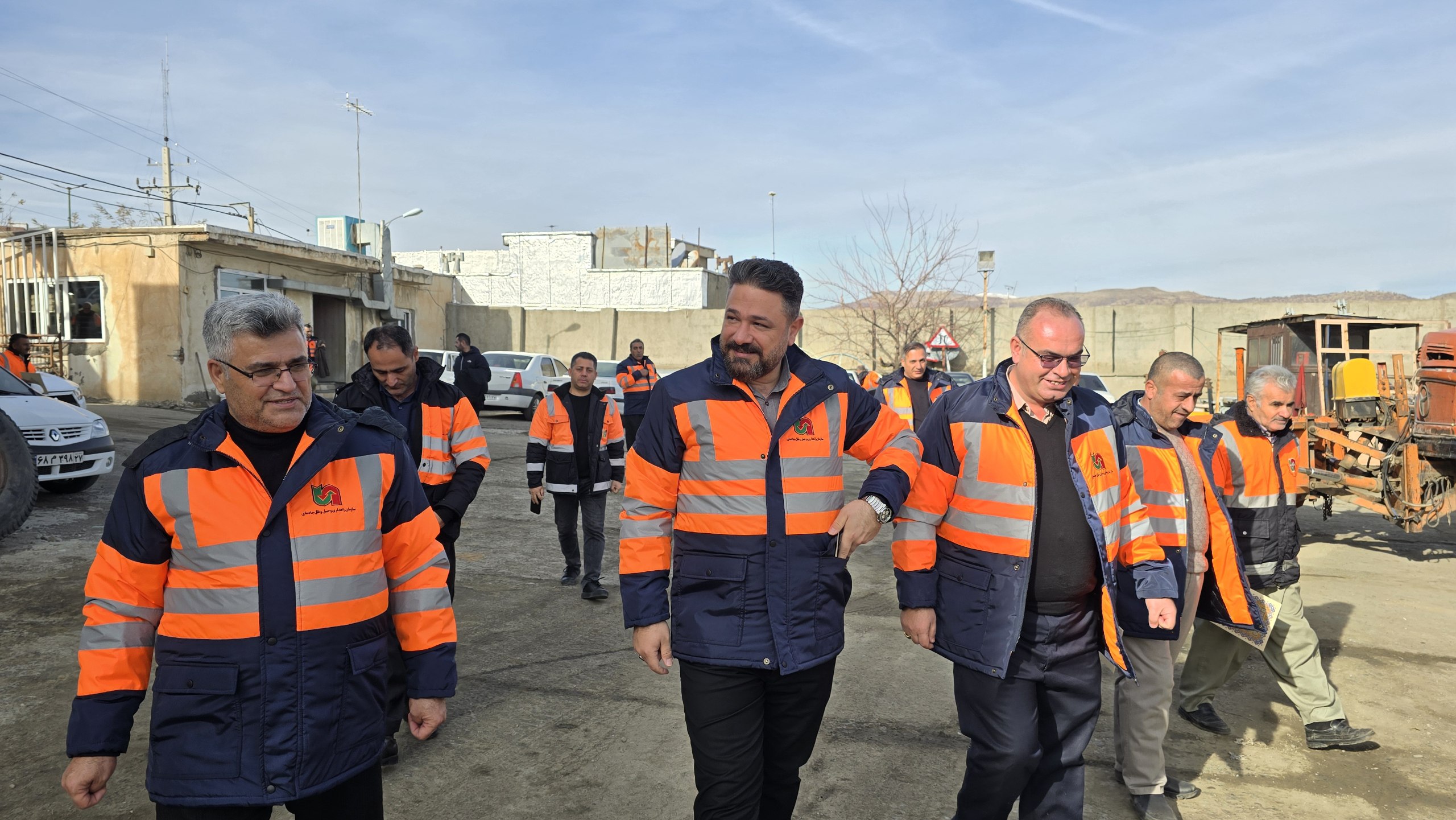 قهرمانان گمنام جاده‌های کوهستانی: دیدار فرماندار با راهداران در آستانه زمستان