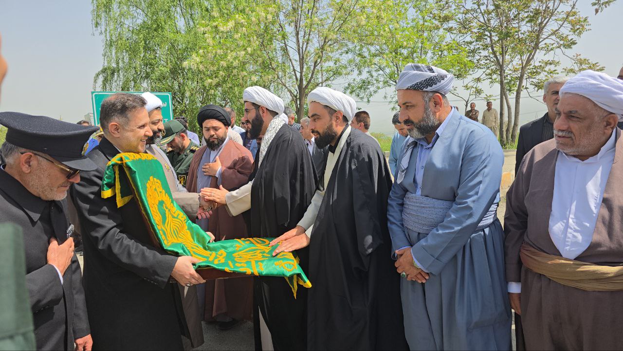 سردشت، عطرآگین از بوی حرم رضوی شد.