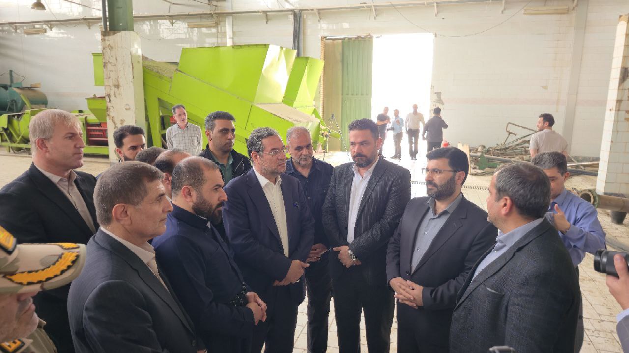 بازدید استاندار آذربایجانغربی از سردشت؛ پیگیری راهاندازی دوباره کارخانه شهد