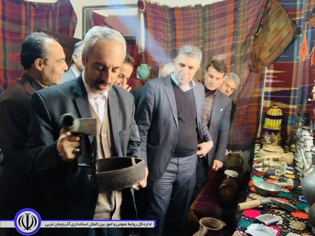بازدید مدیرکل امور روستایی و شوراهای آذربایجان غربی از موزه مردم شناسی روستای بیوران