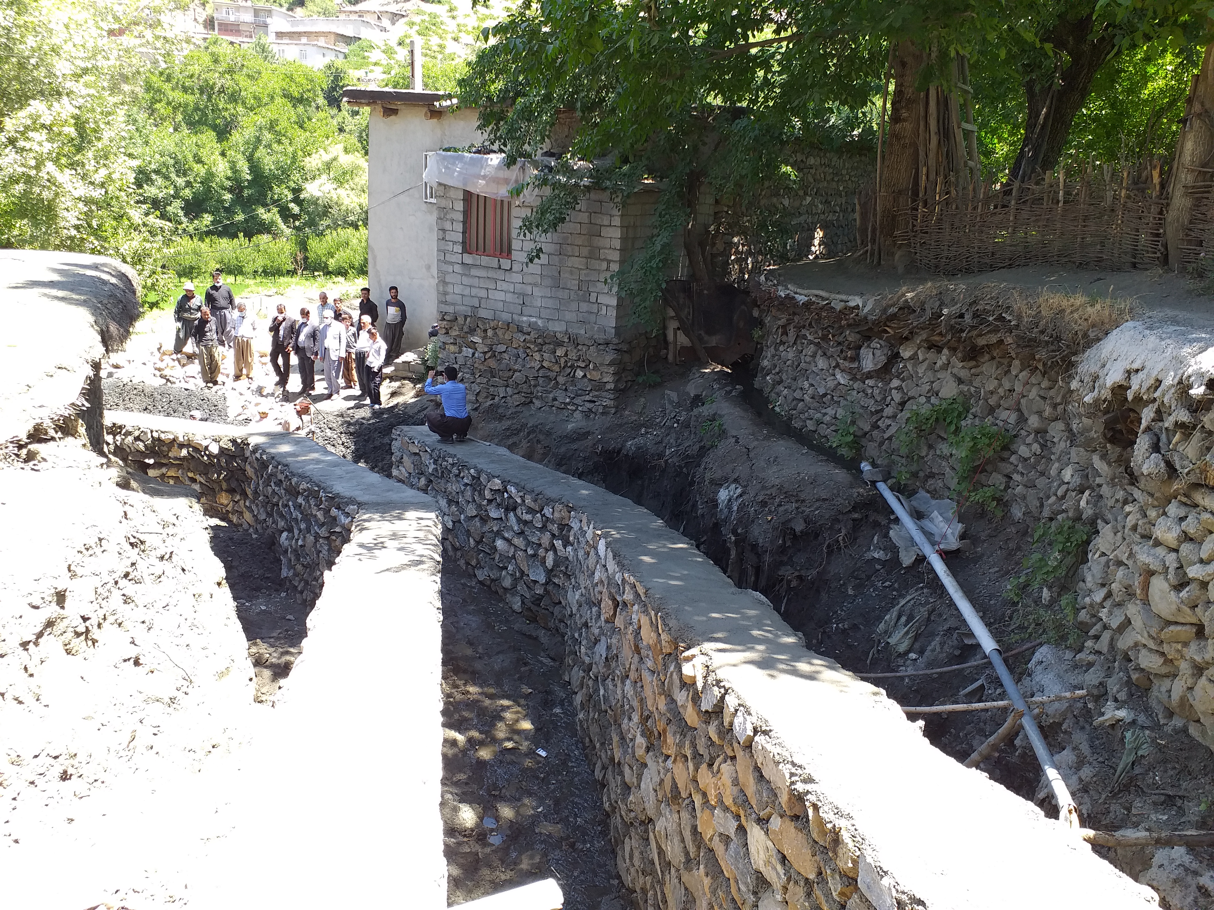 ️بازدید میدانی فرماندار شهرستان سردشت از#روستای ورده - بخش مرکزی و گفتگو با اهالی روستا
