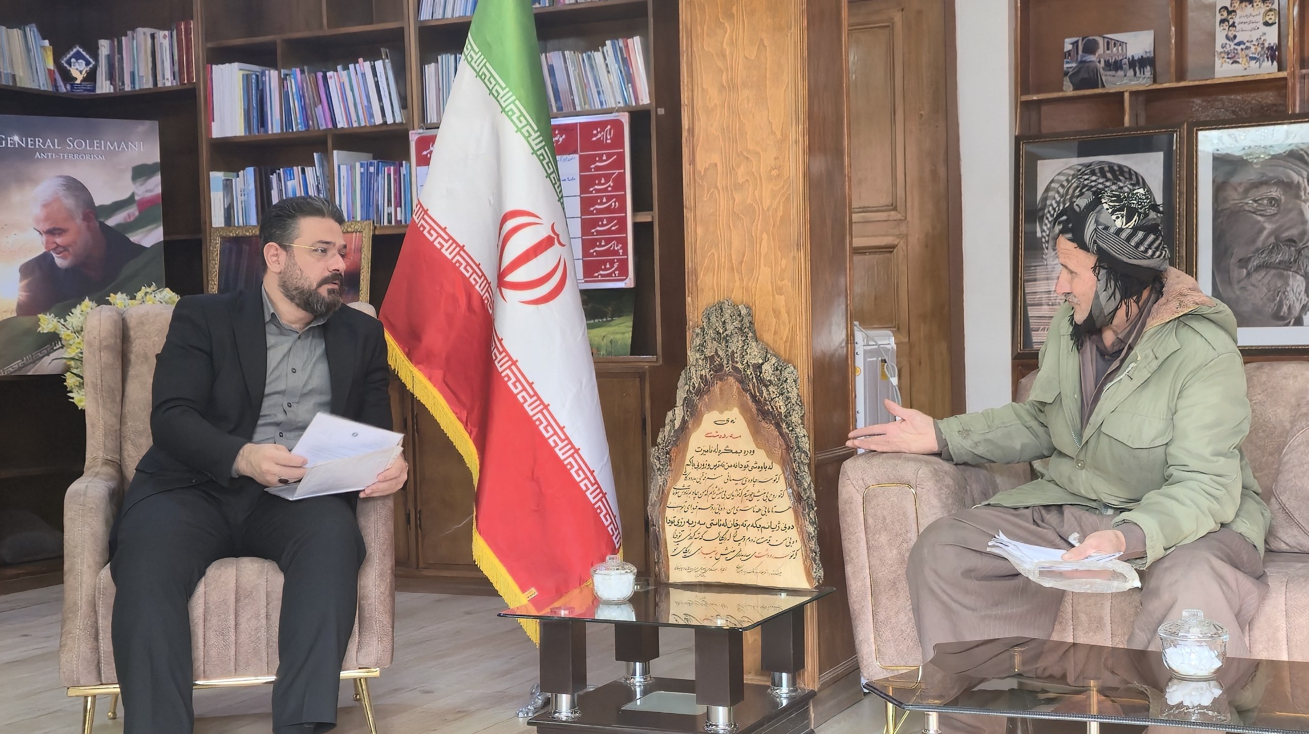 برگزاری ملاقات مردمی "ریباز میرزایی"  فرماندار شهرستان سردشت