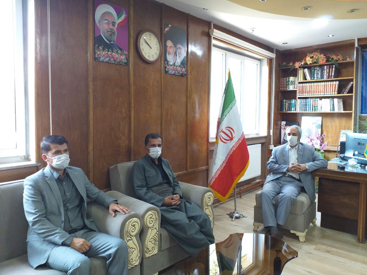 دیدار منتخبان شورای اسلامی شهر ربط با فرماندار شهرستان سردشت