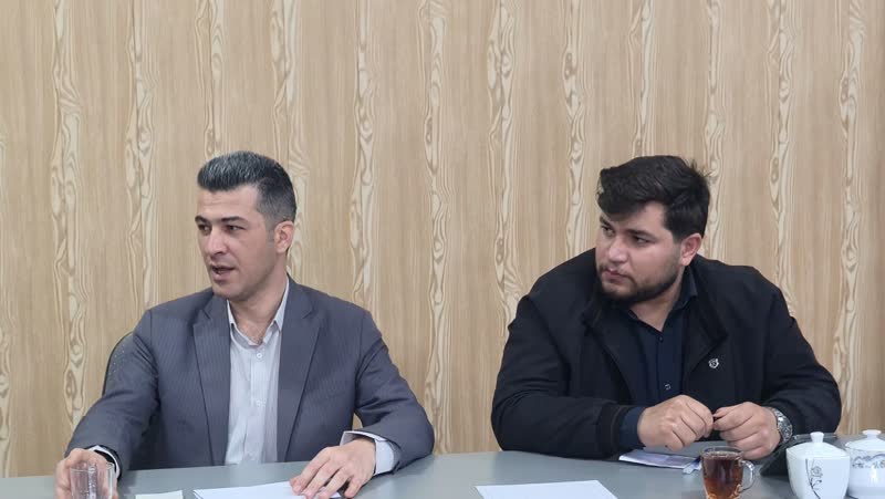 برگزار کمیسیون دانشجویی به ریاست ریباز میرزایی فرماندار شهرستان سردشت با محوریت برگزاری مراسم روز دانشجو