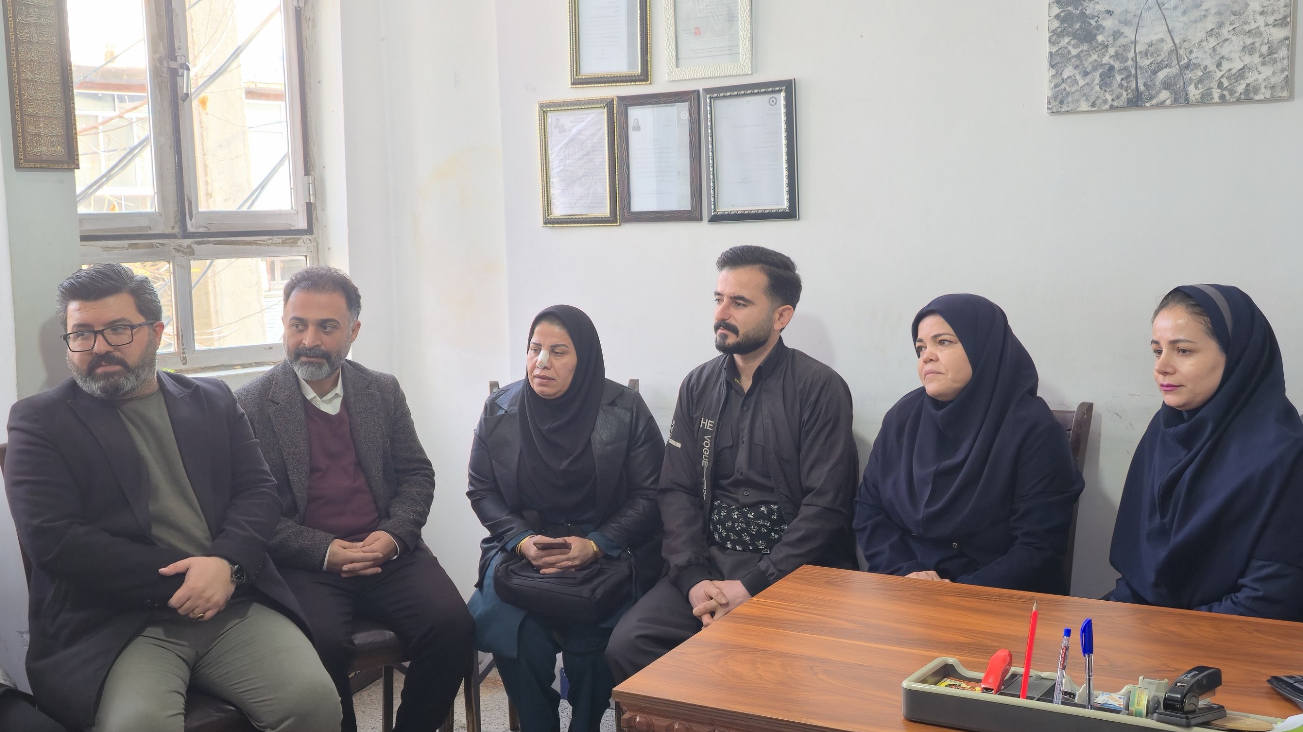 بازدید فرماندار سردشت از مرکز آموزشی توانبخشی معلولین به مناسبت روز جهانی معلولین