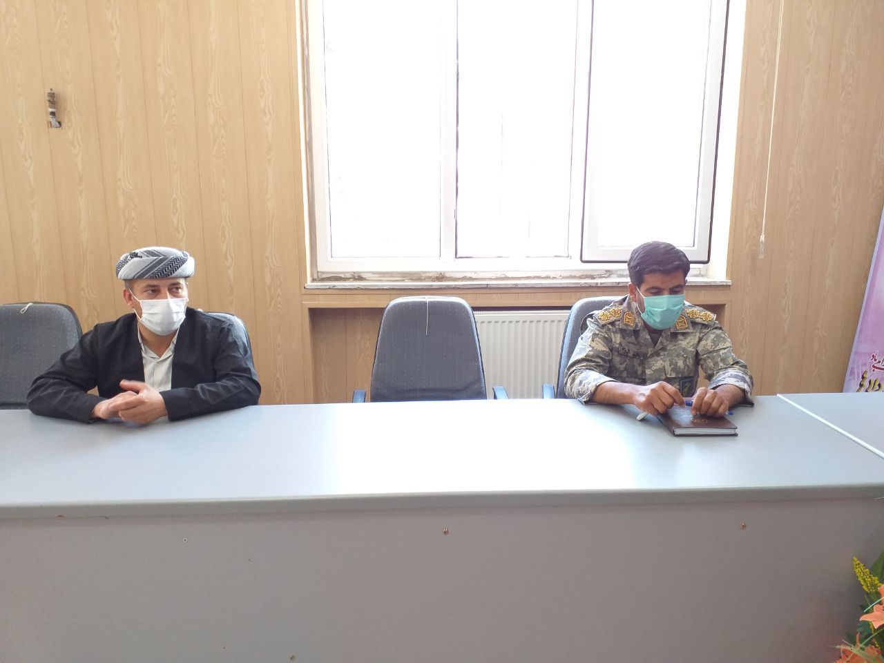 ️نشست فرماندار شهرستان سردشت با عشایر و مرز نشینان نوار مرزی بخش وزینه