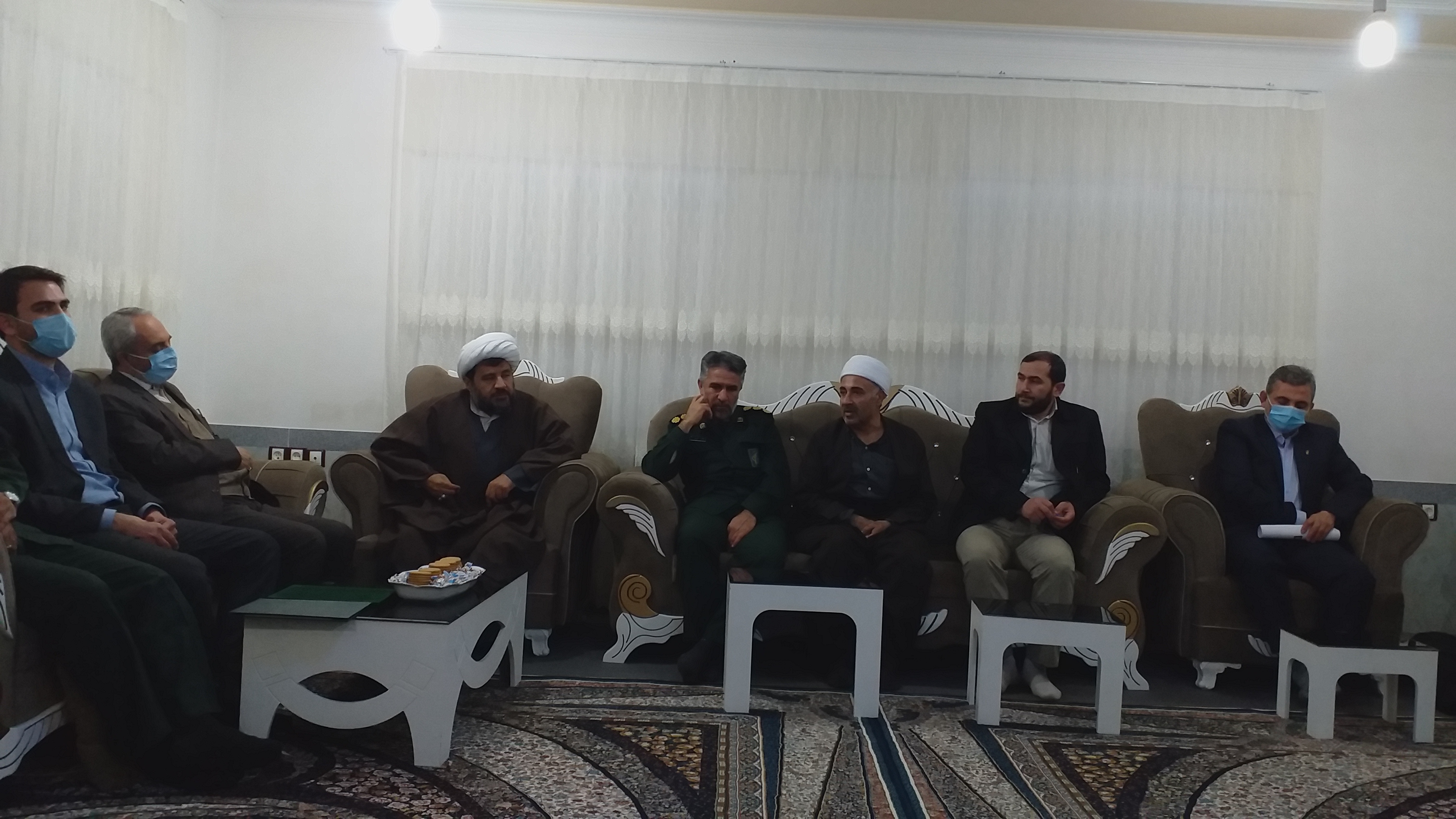 دیدار فرماندار شهرستان سردشت با امام جمعه ربط
