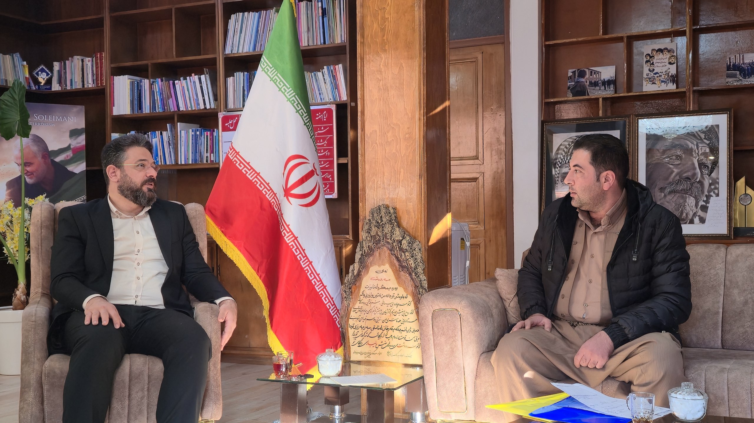 برگزاری ملاقات مردمی "ریباز میرزایی"  فرماندار شهرستان سردشت